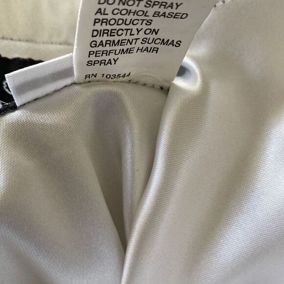 La Femme Prom Evening Full Length Colorful Beaded Plunging Open Back Stunning Ma - Picture 12 of 14